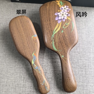 谭木匠风吟 翠屏 气囊按摩梳天然材质   母情节礼物，生日礼物