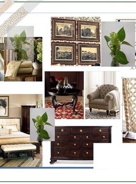 A1378  北欧风情样板间 室内软装概念PPT方案内容可编辑 设计素材