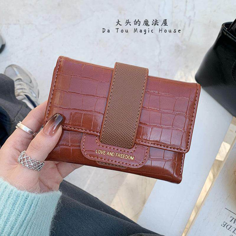 大容量卡包女生简约零钱包图片
