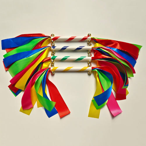 幼儿园早操啦啦操运动会手持彩带