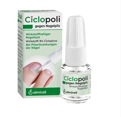 Ciclopoli灰色甲净健康指甲