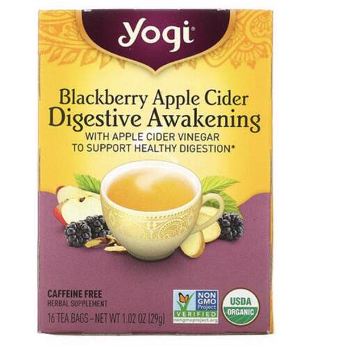 YogiTea草本茶盒装消化健康茶