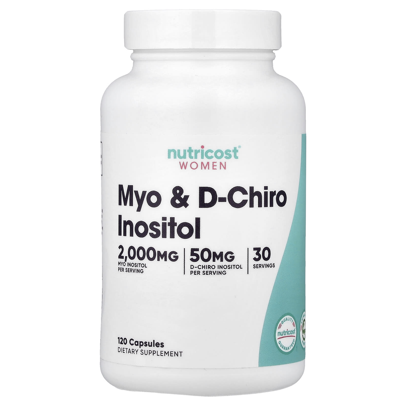 美国nutricost肌醇胶囊120粒图片