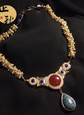 明制蜻蜓眼唐风汉服配饰原款包邮