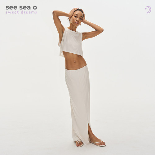 see sea o 睡眠系列 | 三色宽松轻薄H背心半裙套装设计感气质穿搭