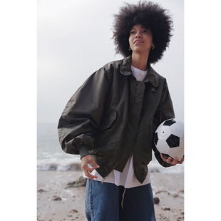 飞行棉服CWU NAVY蓝 黑三色高克夹克外套 see OLIVE绿 sea