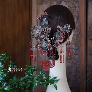 虫子家 中式小众国风 暗黑系额饰 傩戏头饰身体装置怪诞美学3211