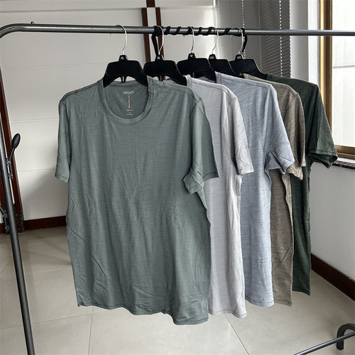 美利奴男士速干衣短袖抗菌防臭