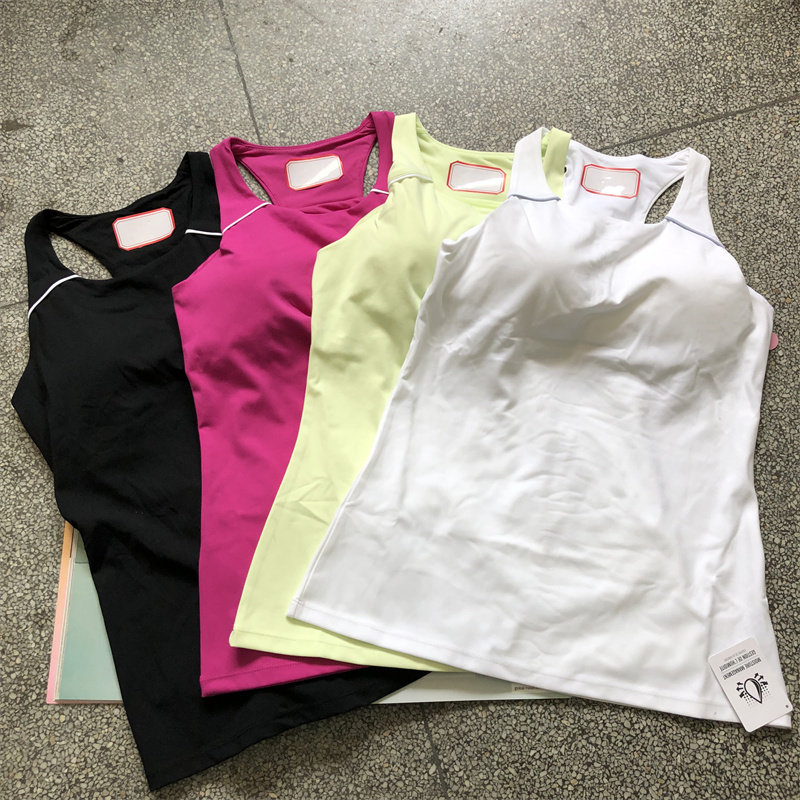 运动背心 女春夏紧身训练背心网球上衣大码带胸垫高弹l速干无袖衣,运动服/休闲服装,运动背心,淘宝优惠券,粉丝福利购,淘宝优惠卷
