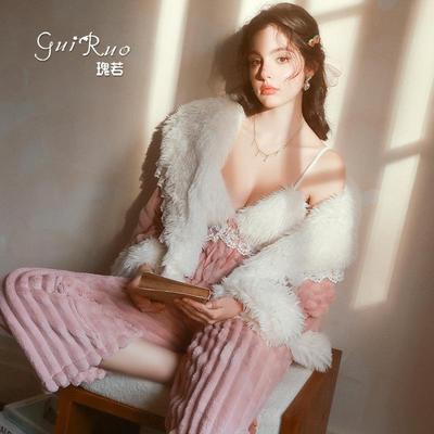 睡衣女款2025新款冬高级感女生冬