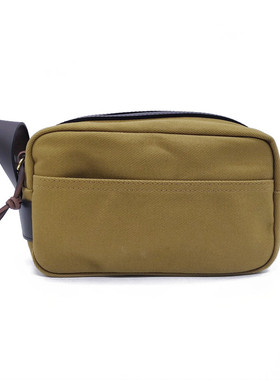 美式复古FILSON70218同款油蜡帆布手拿包洗漱收纳旅行套件工具包