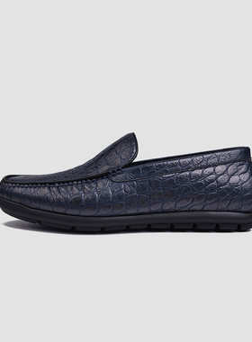 金利来正品皮鞋男2023春夏新品G216320601LLA鹿皮高档商务豆豆鞋