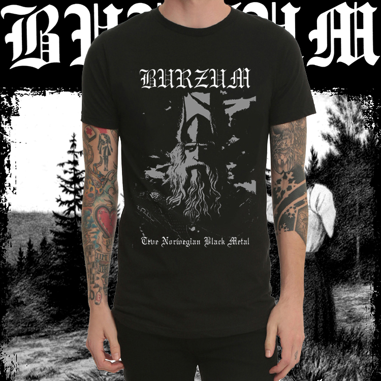 黑金属varg重摇滚乐队恤