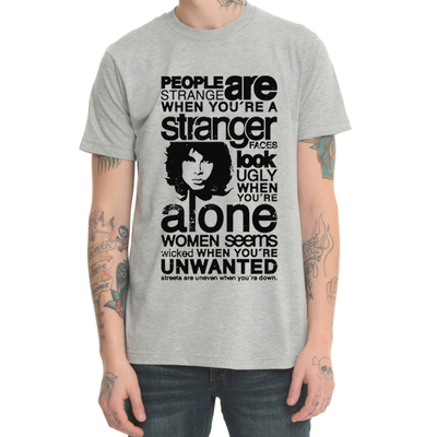 摇滚乐队重金属圆领短袖