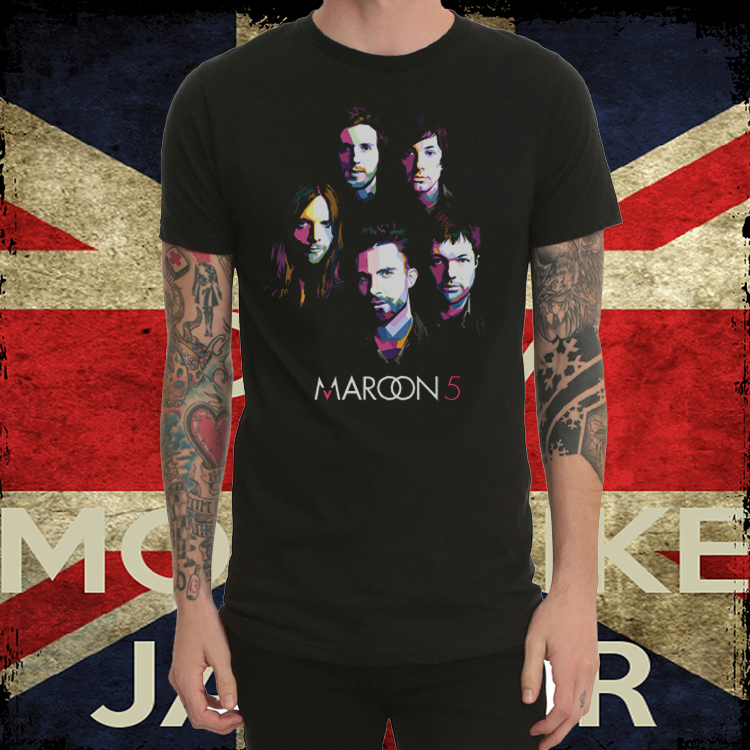 摇滚乐队重金属圆领短袖