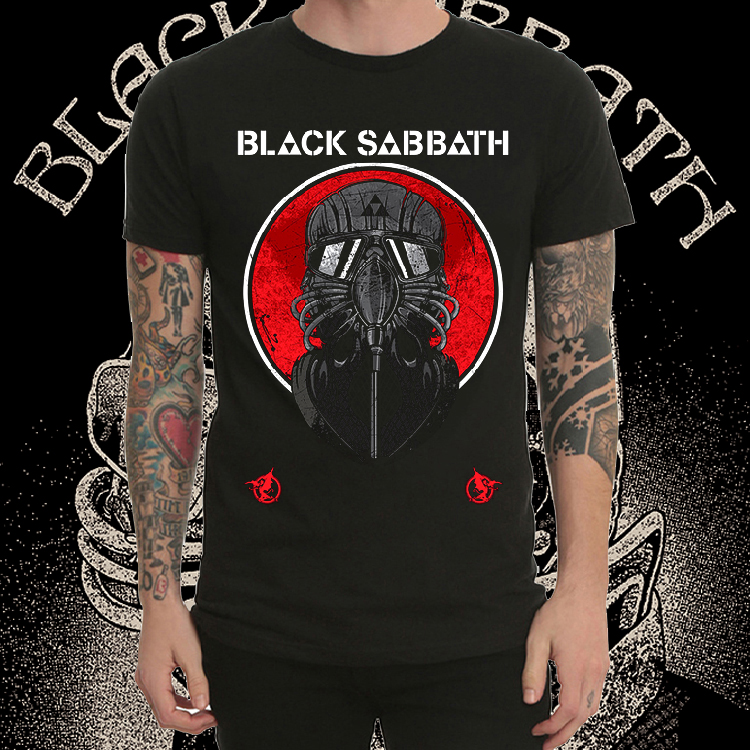 安息摇滚乐队t恤重金属