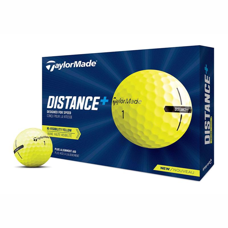 Taylormade高尔夫球泰勒梅DISTANCE枚装低旋转高性能远距运动球