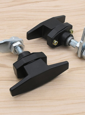 海坦压紧把手锁MS309-2机箱机柜门锁电控箱压缩式转动锁