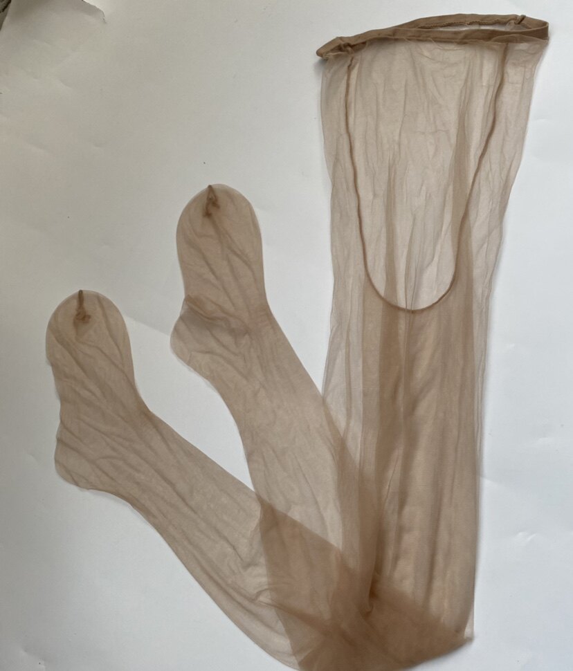 空气感超轻盈0d高腰无痕t裆包芯丝连裤袜全透明带脚型丝袜