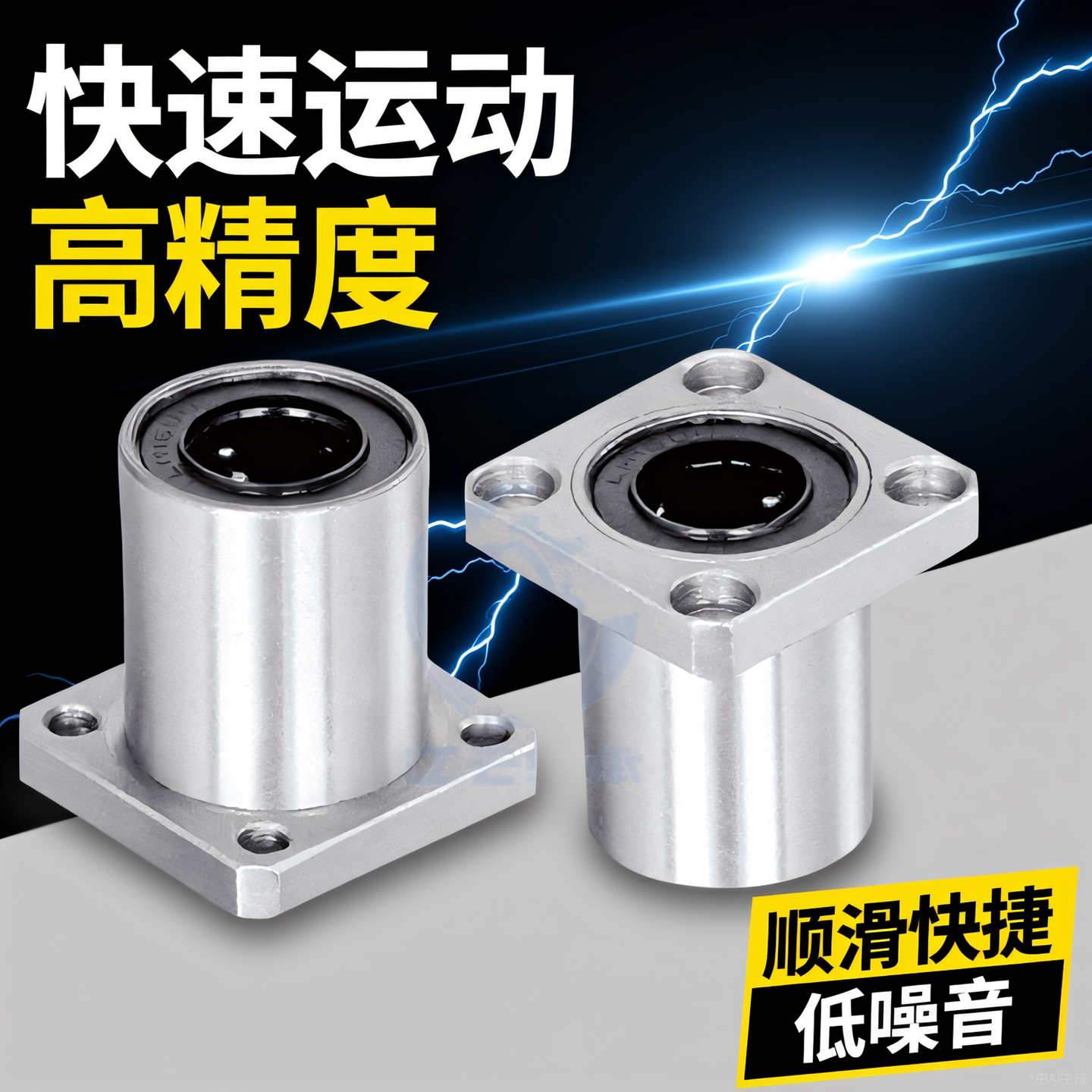 LMK12UU直线轴承方法兰源头批发