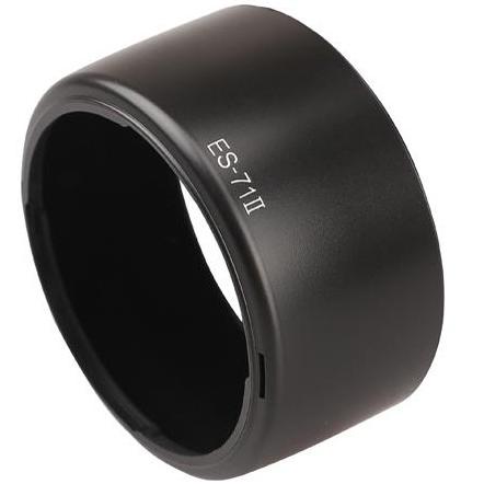 ES-71II卡口遮光罩适用于佳能50 1.4 镜头50mm f/1.4遮光罩