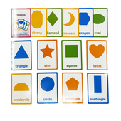 shapes小达人点读形状类英语分类闪卡卡片幼儿童启蒙一套13张