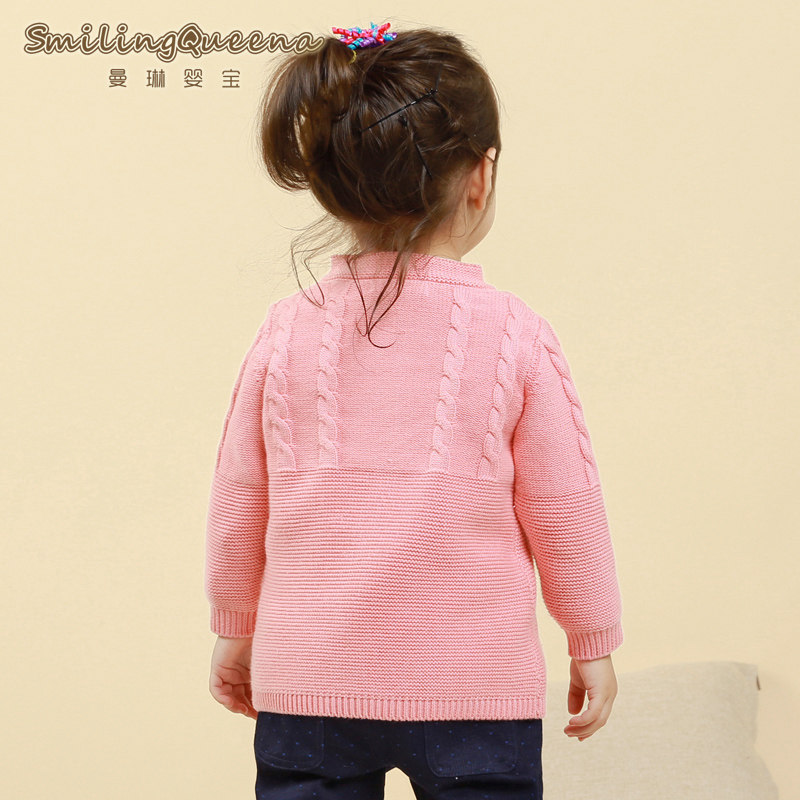 Pull fille SMILING QUEENA à manche longue - Ref 2105626 Image 3