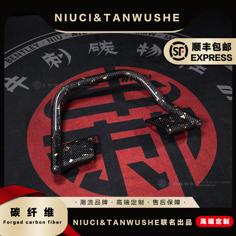 九号碳纤维后扶手拉手