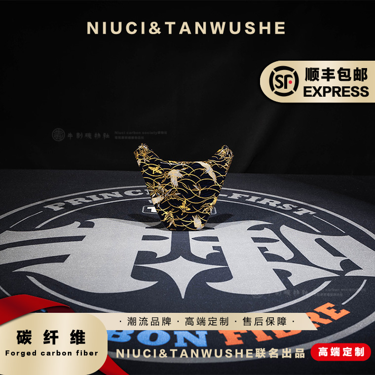 春风极核电动车AE4 AE5改装中国风金鹤前面板配件