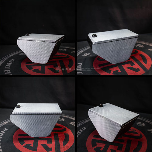 小牛UB/UQI中箱储物箱白色蜂窝锻造碳纤维U系列电瓶车网红中箱