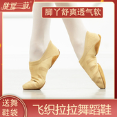 飞织啦啦操舞鞋 教师形体舞蹈鞋 现代练功瑜伽鞋 成人爵士软底跳舞鞋