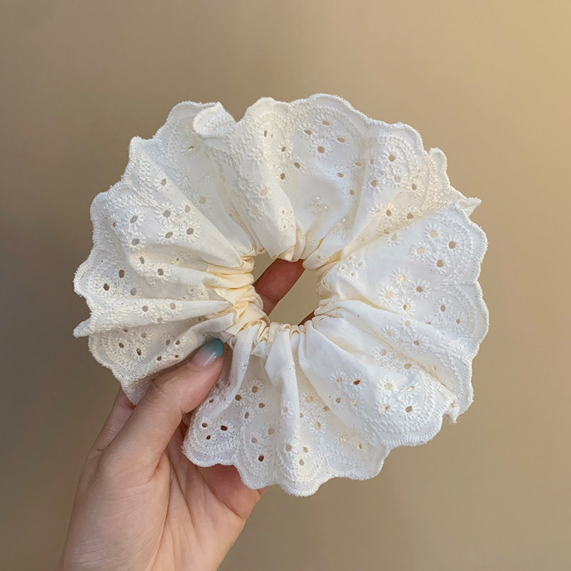 赵露思同款蕾丝花边镂空大肠发圈女高级感夏气质超仙头绳发饰头饰,饰品/流行首饰/时尚饰品新,发饰,淘宝优惠券,粉丝福利购,淘宝优惠卷