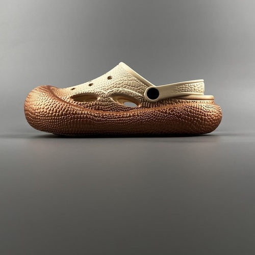 外贸男士日常外穿休闲凉鞋韩版潮情侣款EVA防滑包头拖洞洞沙滩鞋