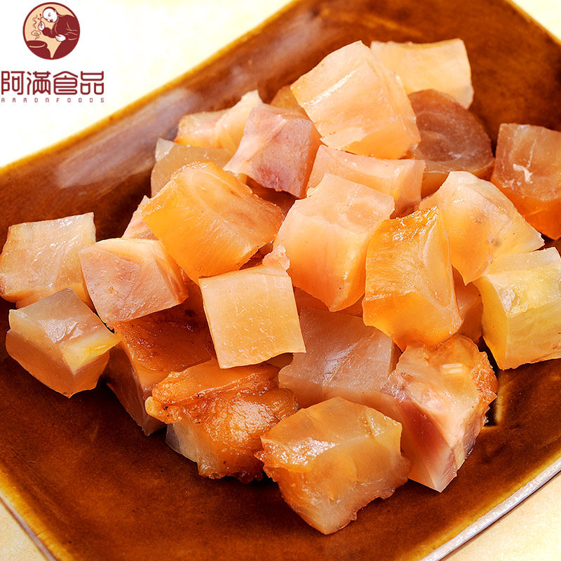 阿满食品牛蹄筋牛筋粒400g 真空独立小包装休闲零食吉林特产美食