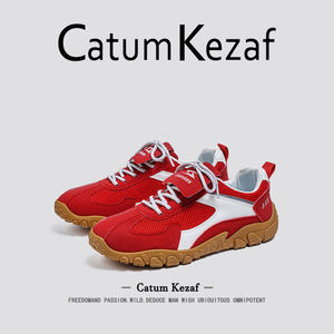 [元气红调]美国CatumKezaf德训鞋男款夏季潮牌阿甘男鞋运动休闲鞋