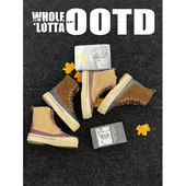 男士 NewRockstarChoppa 小众复古厚底高帮板鞋 秋冬户外休闲猎鸭靴