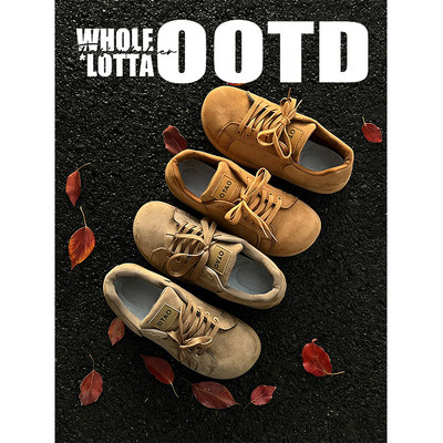 NewRockStarChoppa 秋冬复古勃肯鞋男款休闲百搭小众休闲德训板鞋