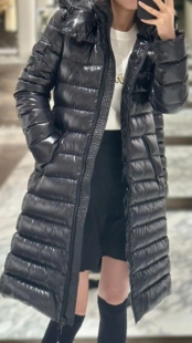 MK30137修身鹅绒长款鹅绒服