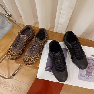 VK定制 韩版真皮时尚休闲运动鞋女MZ67/MZ67-1