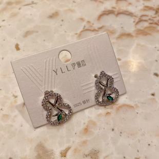 925银针耳钉E31 时尚 VK定制 韩版