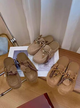 VK定制 韩版时尚休闲包头女拖鞋23-89