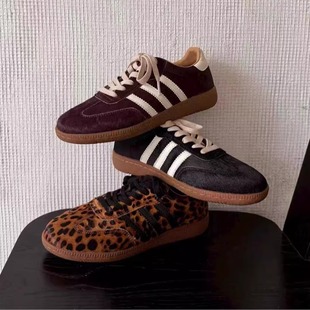 VK定制 韩版真皮时尚休闲运动鞋女MZ907/MZ907-1