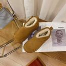 VK定制 韩版时尚真皮羊毛保暖雪地靴女5853