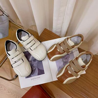 韩版真皮时尚休闲运动鞋女