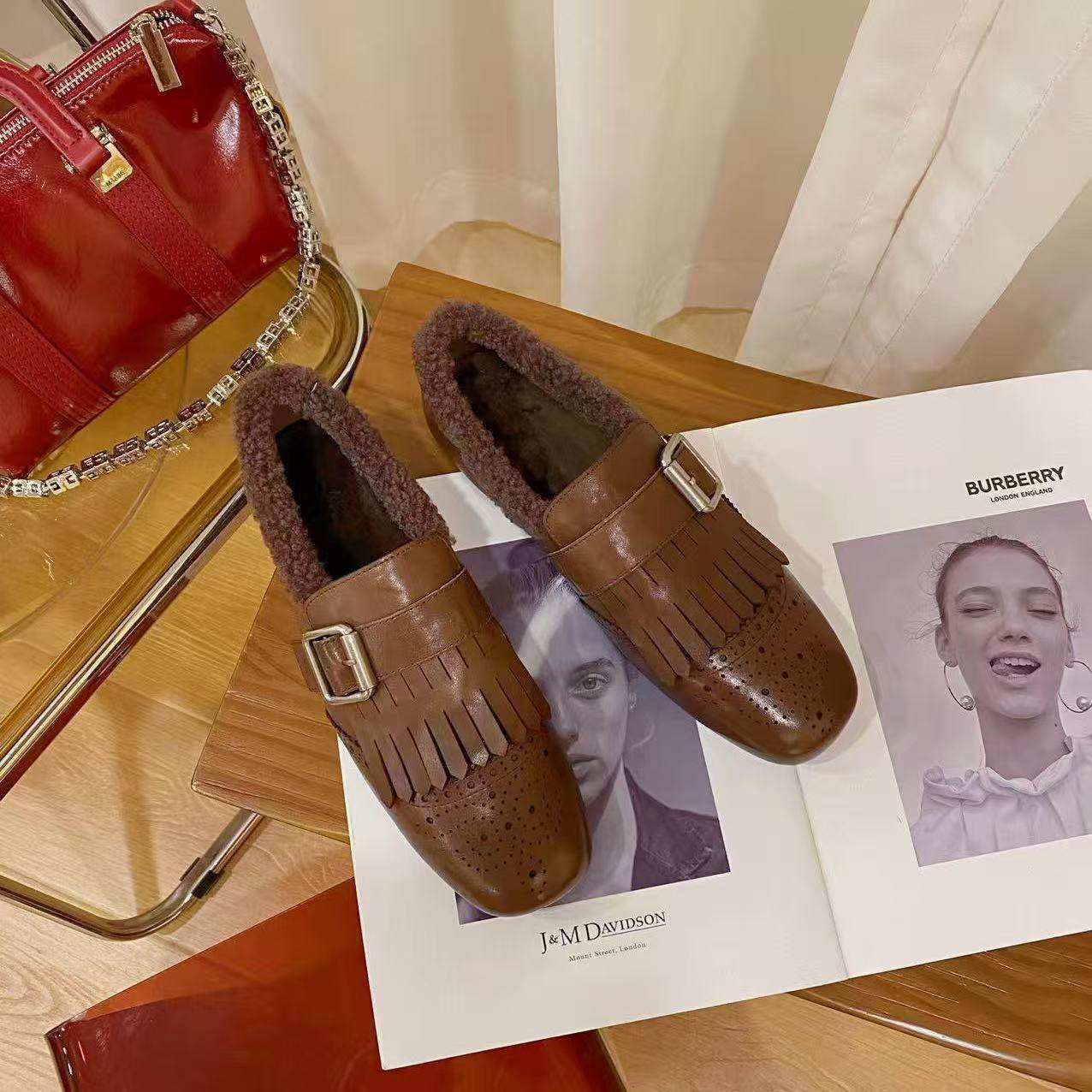 VK定制 韩版真皮时尚休闲运动鞋女309-6,女鞋,时尚休闲鞋,淘宝优惠券,粉丝福利购,淘宝优惠卷