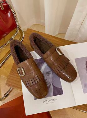 VK定制 韩版真皮时尚休闲运动鞋女309-6