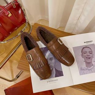 VK定制 韩版真皮时尚休闲运动鞋女309-6