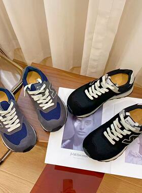 VK定制 韩版真皮时尚休闲运动鞋女066-36