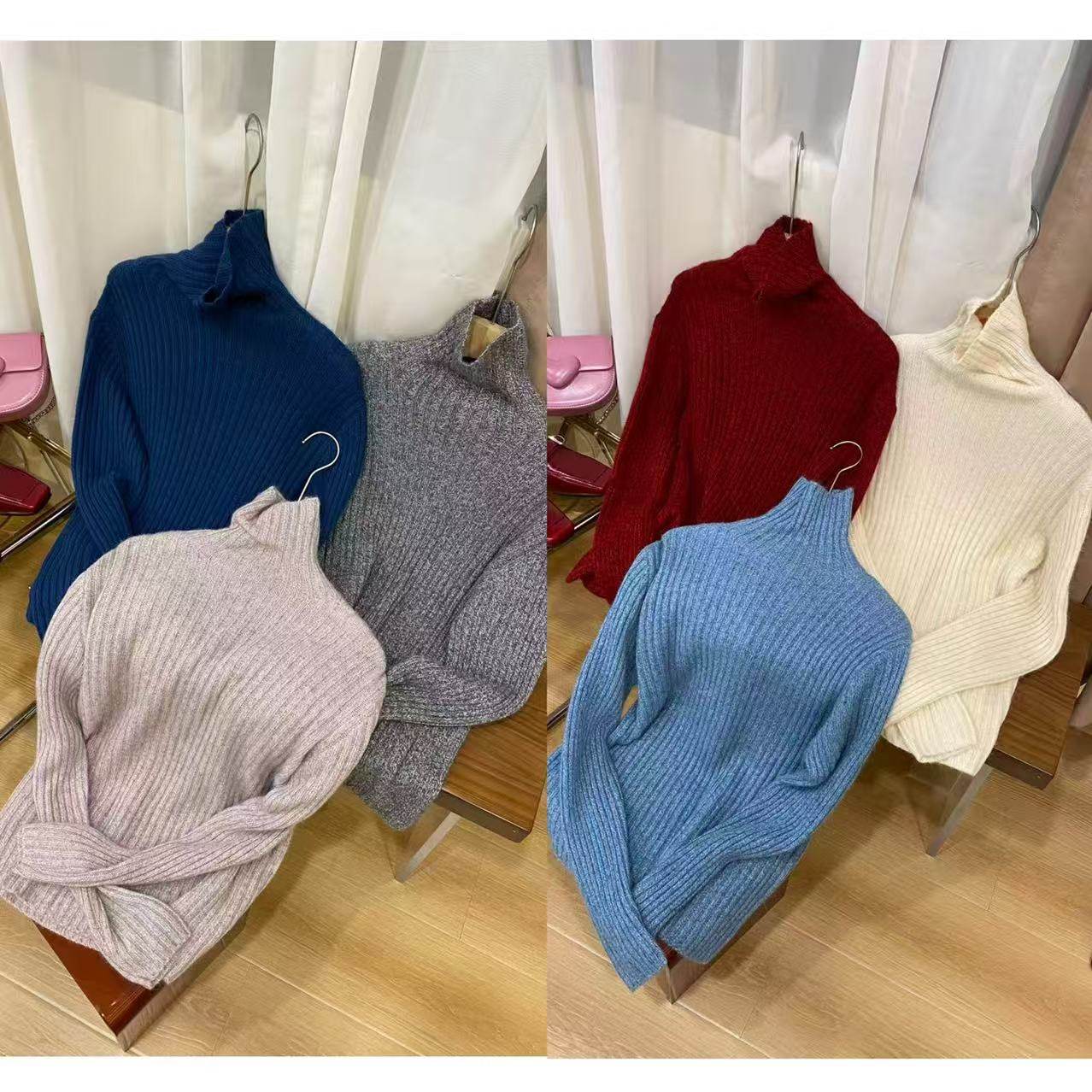 VK定制 韩版轻奢堆堆领打底25-092,女装/女士精品,毛衣,淘宝优惠券,粉丝福利购,淘宝优惠卷