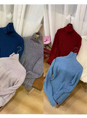 VK定制 韩版轻奢堆堆领打底25-092